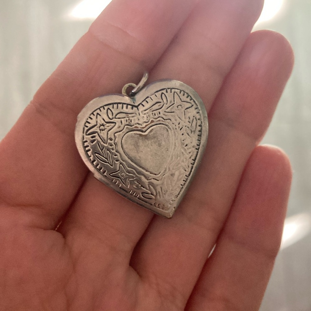 Silver Heart Locket